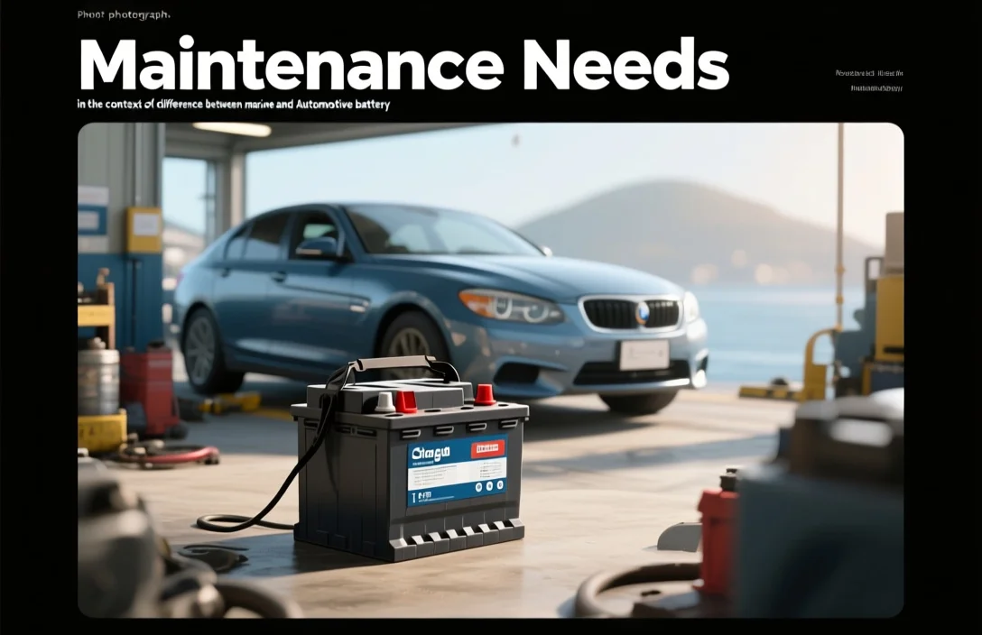Maintenance Needs - difference between marine and automotive battery
