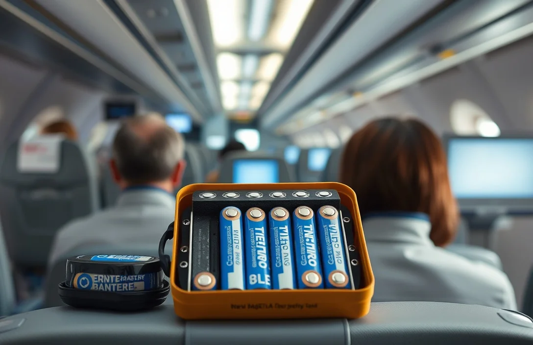 Packing AA batteries safely: best practices - can you take double a batteries on a plane?