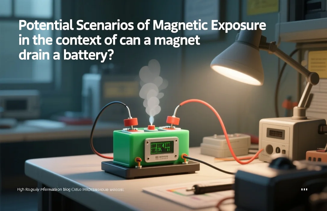 Potential Scenarios of Magnetic Exposure - can a magnet drain a battery?