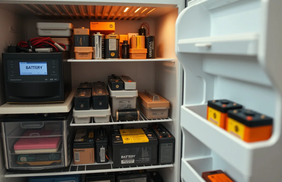 Practical workflow for household battery storage - can you put batteries in the freezer?