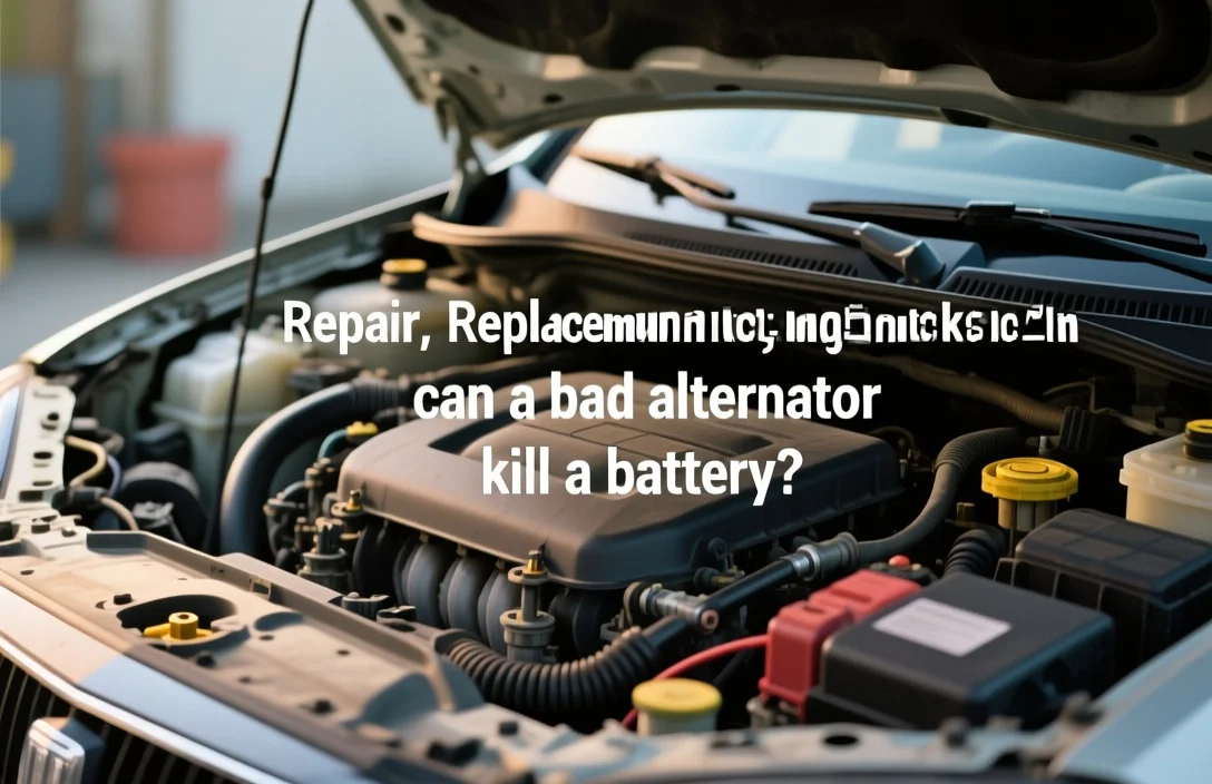 Repair, Replacement, Buying Checks - can a bad alternator kill a battery?