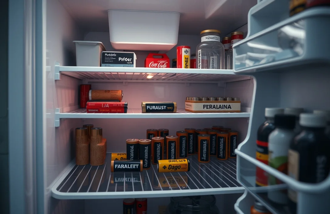 Safe home storage practices - can you put batteries in the refrigerator?