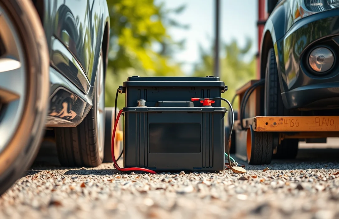 Safe Transporting and Storing of Car Batteries - can you put a car battery on the ground?