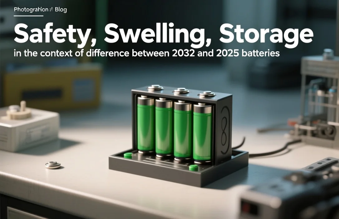Safety, Swelling, Storage - difference between 2032 and 2025 batteries