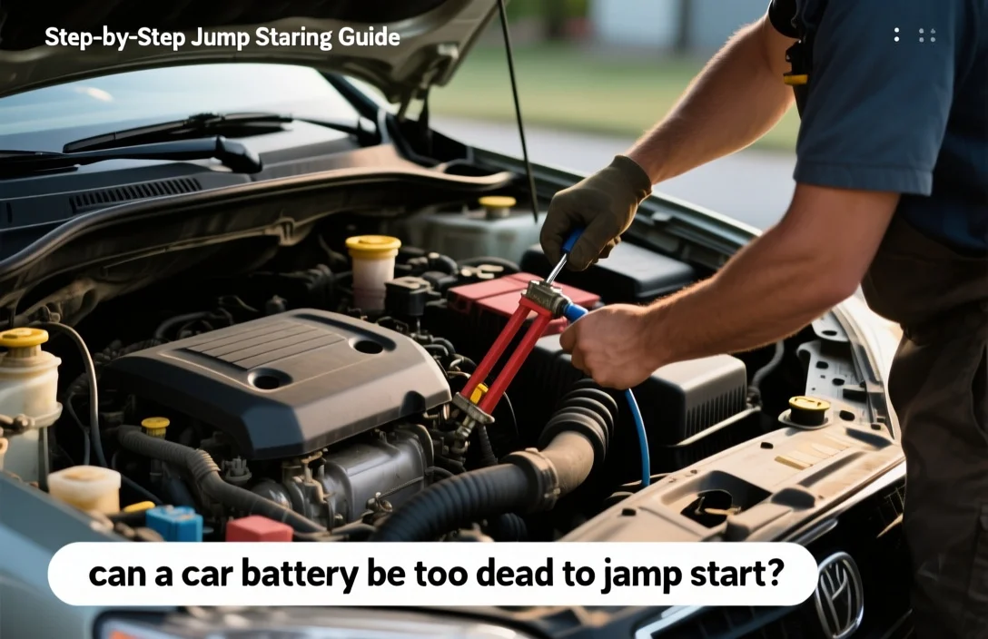 Step-by-Step Jump Starting Guide - can a car battery be too dead to jump start?