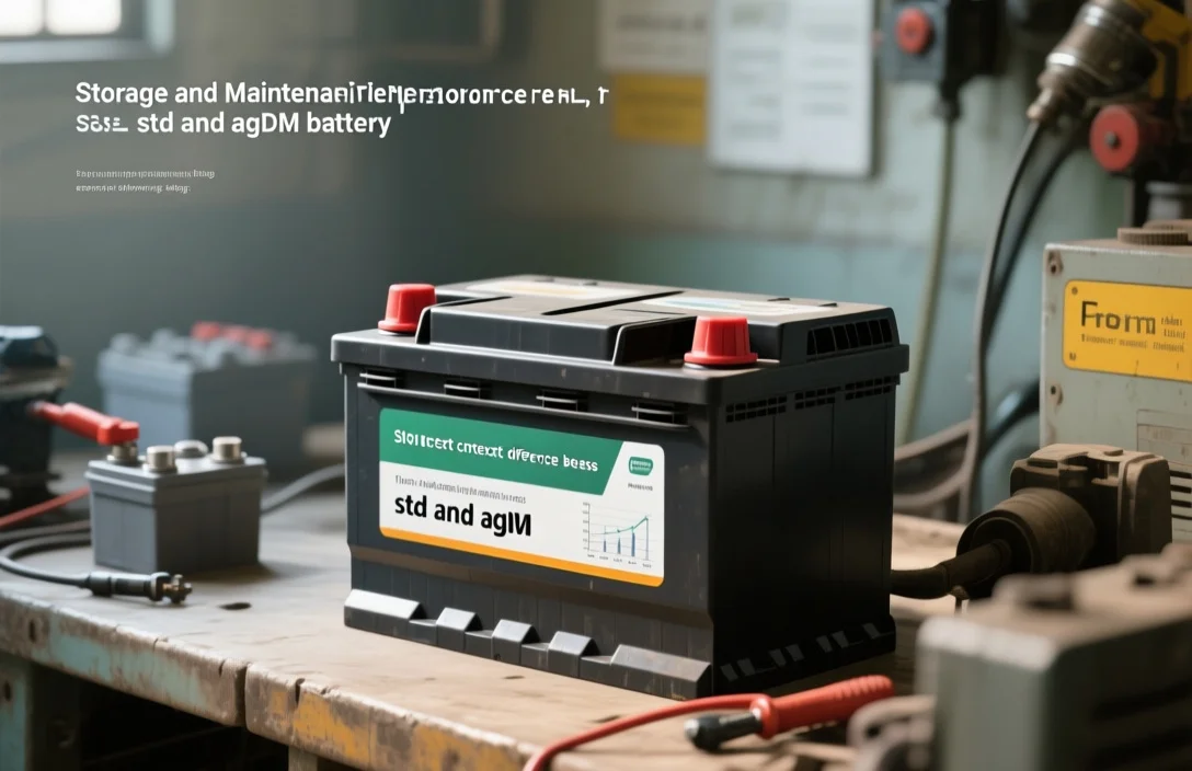 Storage and Maintenance Tips - difference between std and agm battery