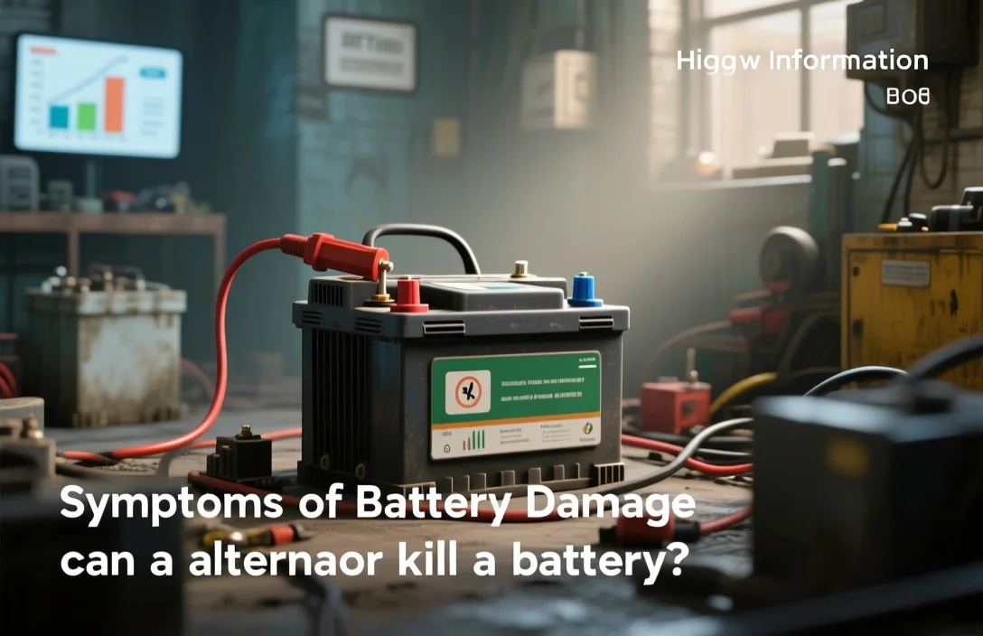 Symptoms of Battery Damage - can a alternator kill a battery?