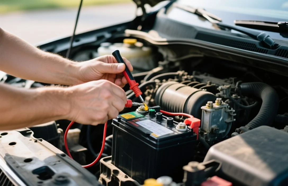 Testing the Charging System With a Multimeter - can a bad alternator drain a new battery?