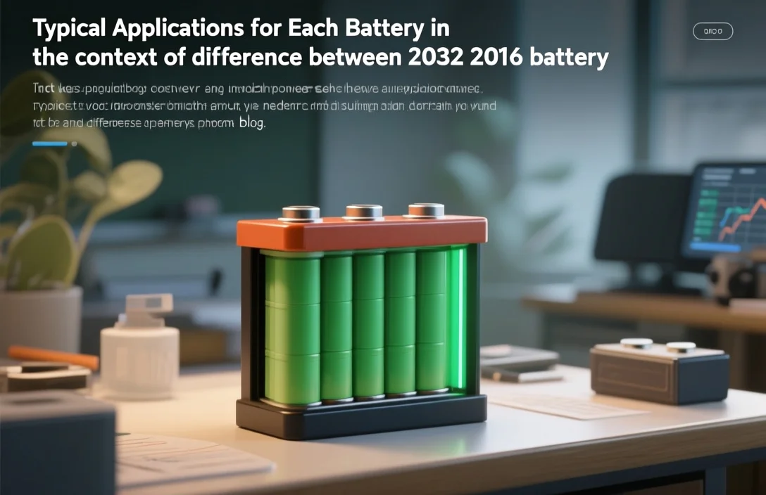 Typical Applications for Each Battery - difference between 2032 and 2016 battery