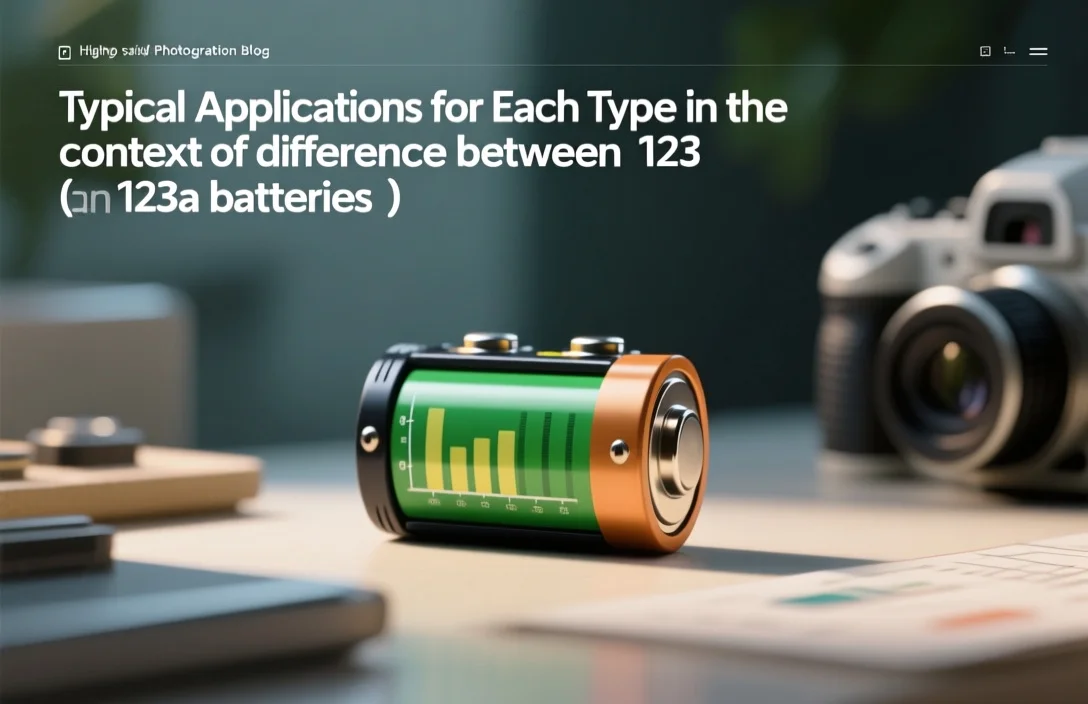 Typical Applications for Each Type - difference between 123 and 123a batteries