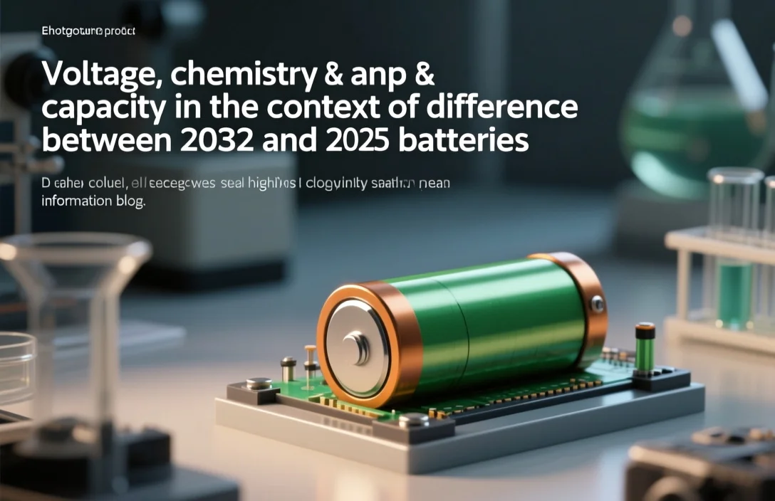 Voltage, chemistry & capacity - difference between 2032 and 2025 batteries