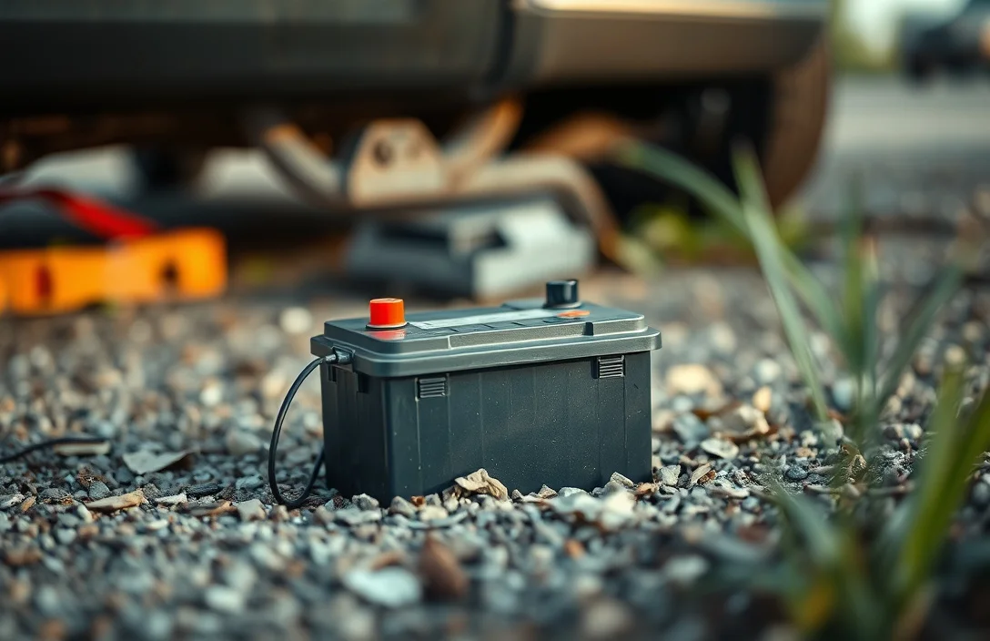 What actually happens when a battery sits on the ground - does putting a car battery on the ground kill it?