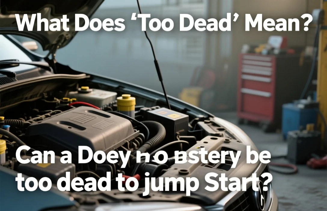 What Does 'Too Dead' Mean? - can a car battery be too dead to jump start?