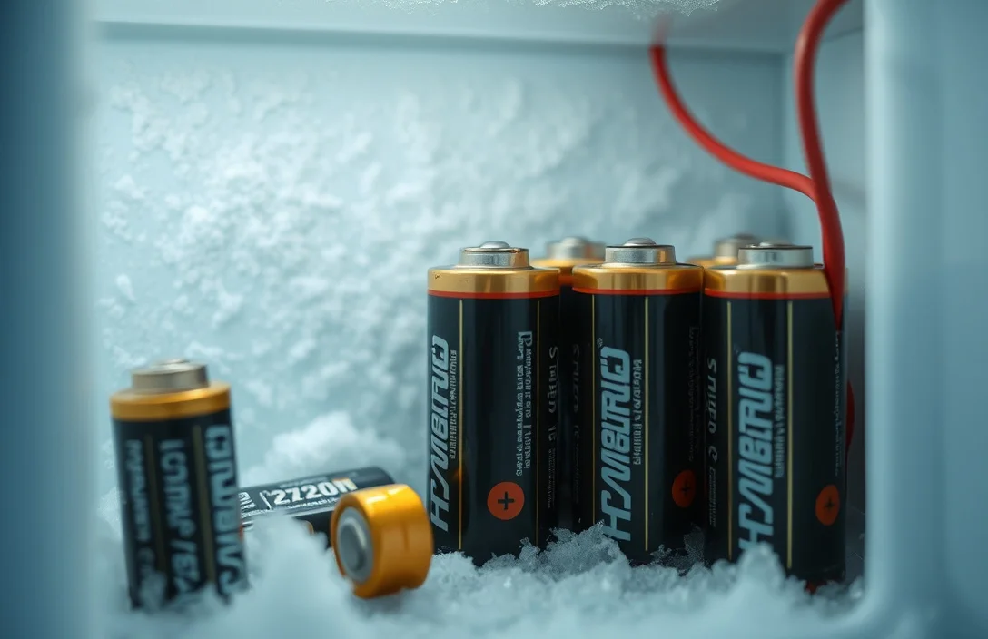 What happens to common battery chemistries when frozen? - does putting batteries in the freezer recharge them?