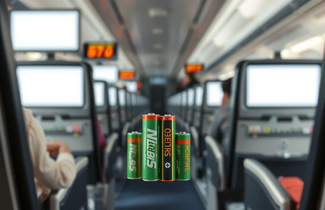 What kinds of AA batteries exist and how travel rules apply - can you take double a batteries on a plane?