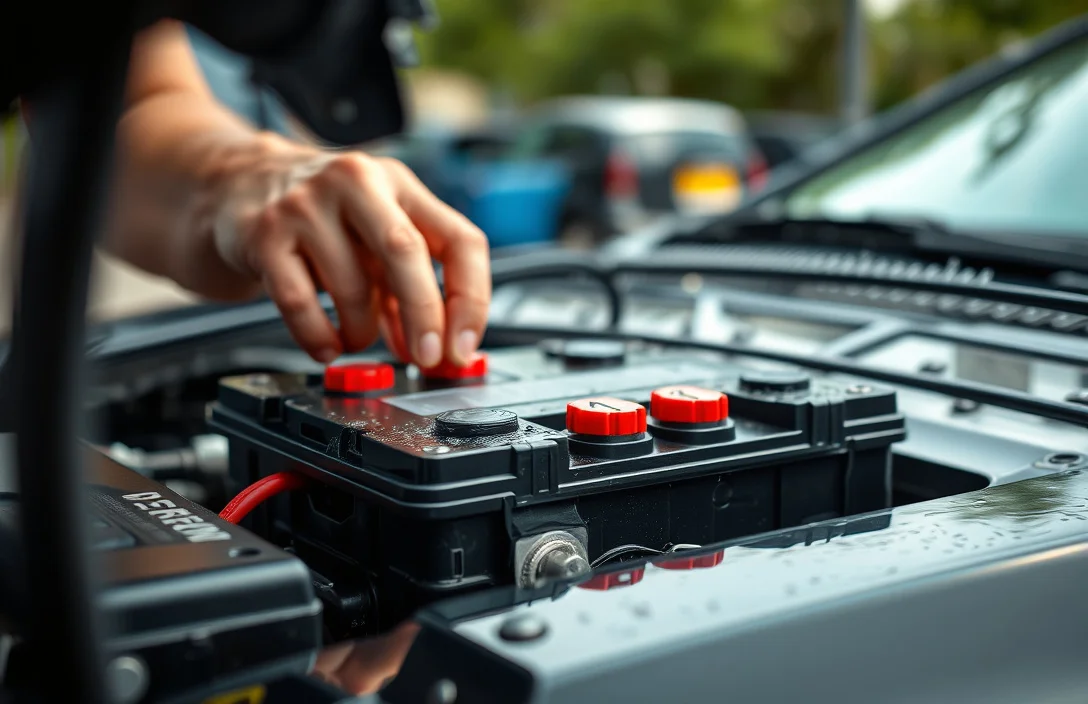 What to do next, quickly: - can a car battery get wet?