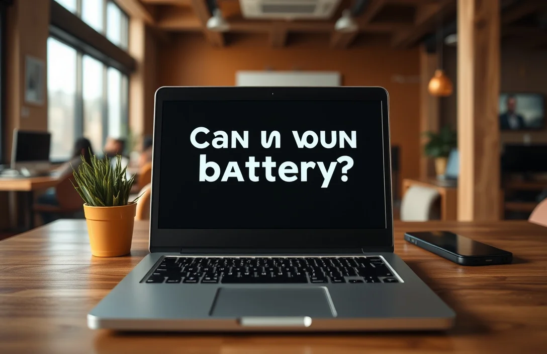 What you should do next: - can a laptop work without a battery?