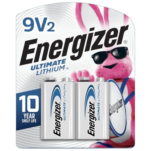 best 9 volt lithium battery