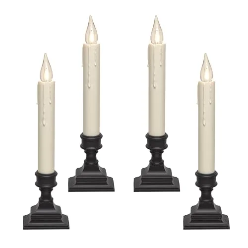 best battery operated window candles with timer