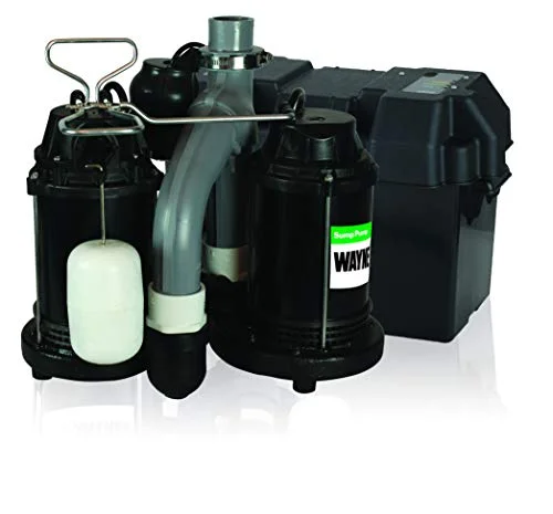 best combination sump pump with battery backup