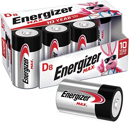 best d cell batteries