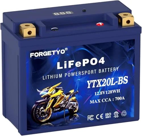 best lithium battery for motorcycle