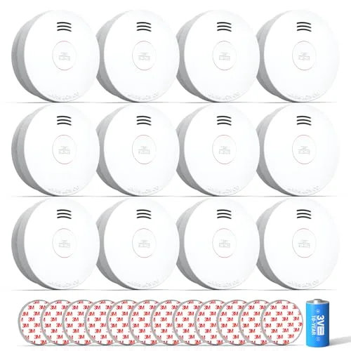 best price for smoke detector photoelectric lithium battery power