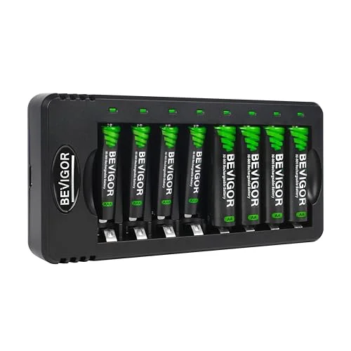 best rechargeable aaa batteries and charger
