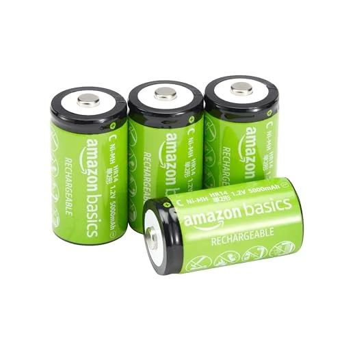 best rechargeable c cell batteries