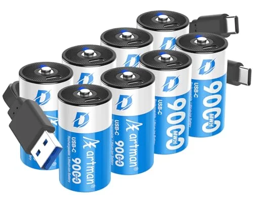 best rechargeable d battery