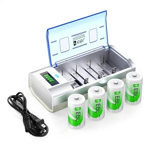 best rechargeable d cell batteries