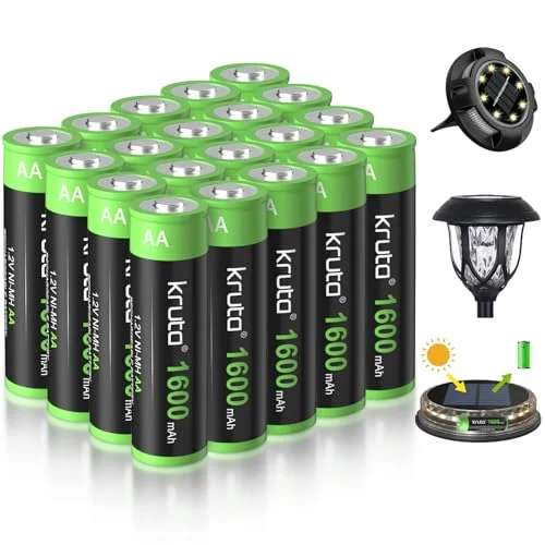 what are the best rechargeable aa batteries for solar lights