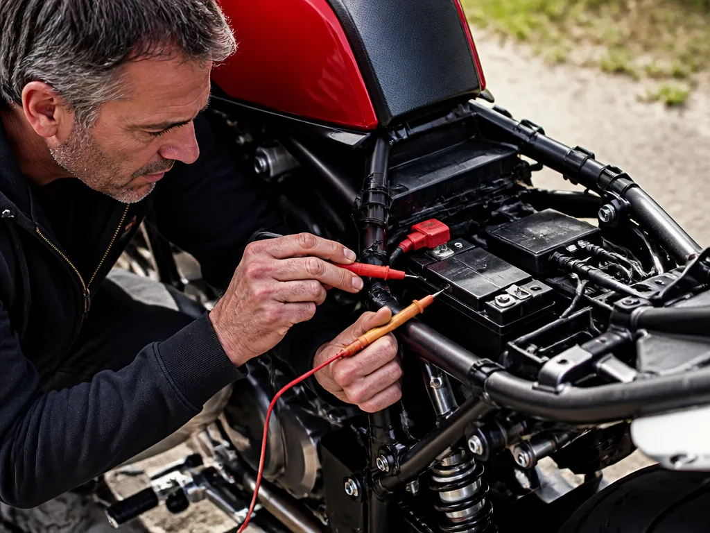 Charging System Voltage Tests - how long can a motorcycle battery last?