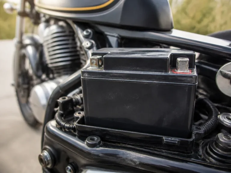 how long can a motorcycle battery last?