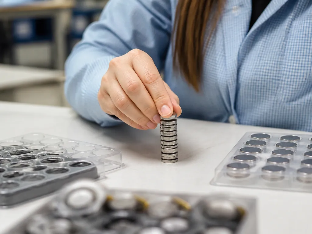 Safety Hazards Of Manual Stacking - Stacking Coin Cell Batteries