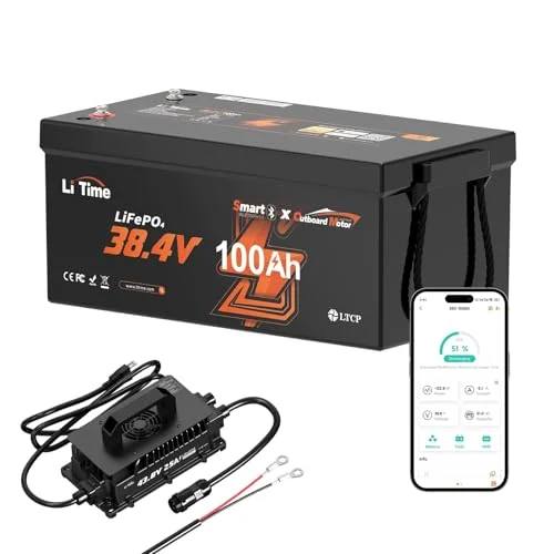 best lithium battery for garmin kraken trolling motor
