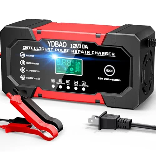 how long to charge a car battery 10 amp charger?
