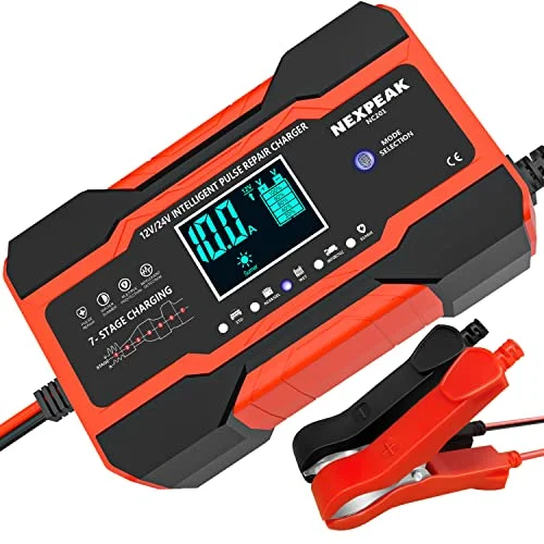 how long to charge car battery at 10 amps?