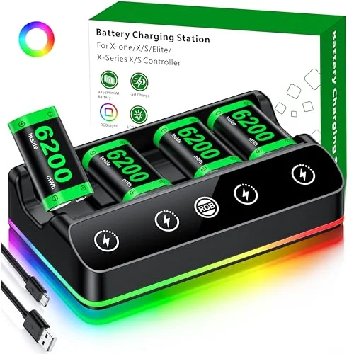 what batteries do xbox controllers use?