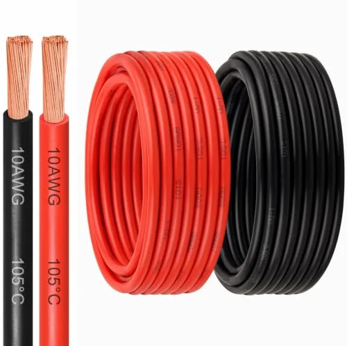 what gauge wire to connect 12v batteries to make 24v?